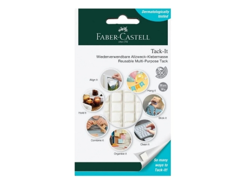Faber-Castell 589150, Monteringspude, Hvid, Indendørs, 90 stk