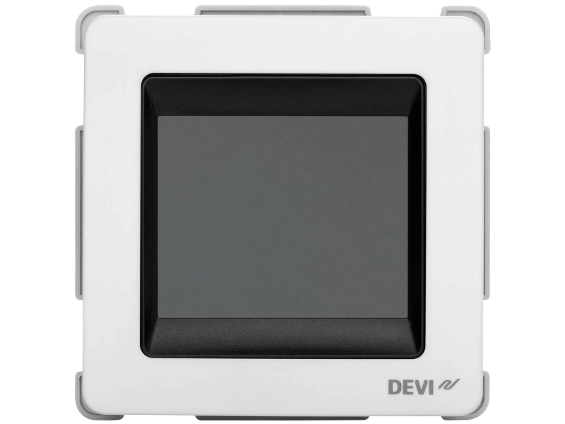 DEVIreg Touch intuitiv, programmerbar tidstermostat med trådsensor för EURO-lådor | Ventilation & Klimat - Ventilationstillbehör - Hygrostats | GameStuff