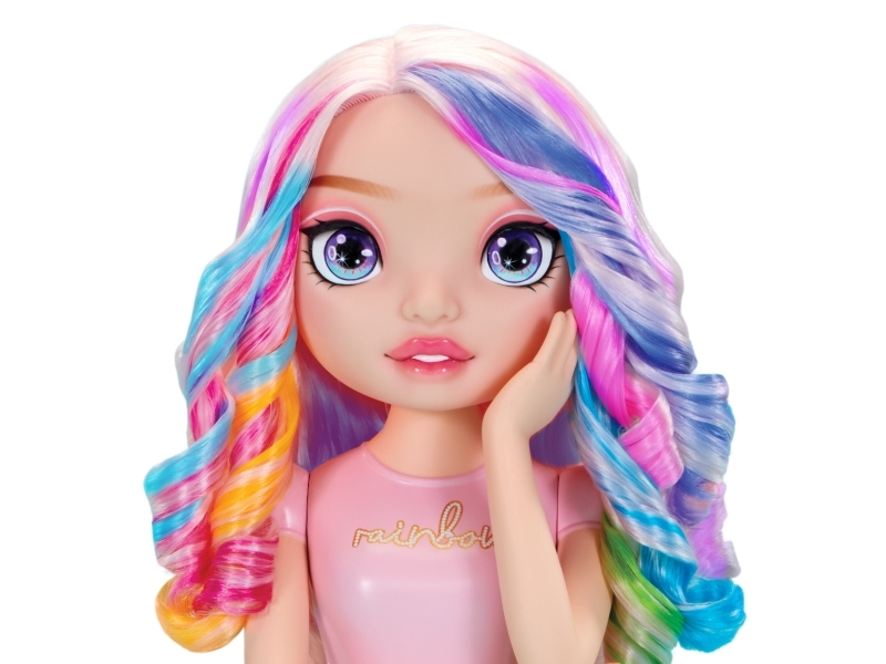 Rainbow High Styling Head Playset, Makeup/Styling dukkehoved, Pige, 4 År, Dreng/Pige, Flerfarvet
