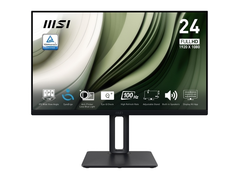 Msi - Led-Skærm - 24" - 1920 X 1080 Full Hd (1080P) - Ips