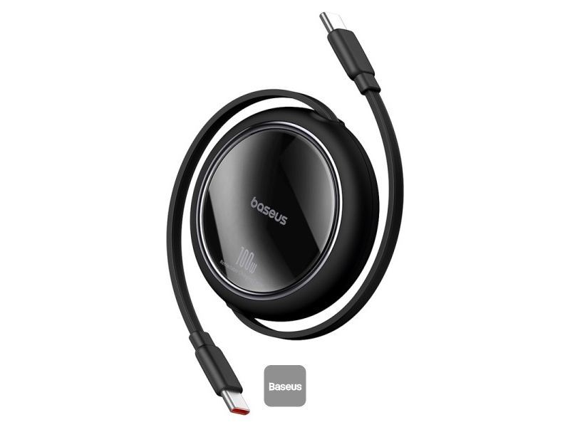 Baseus Cb000062, 1 M, Usb C, Usb C, Sort