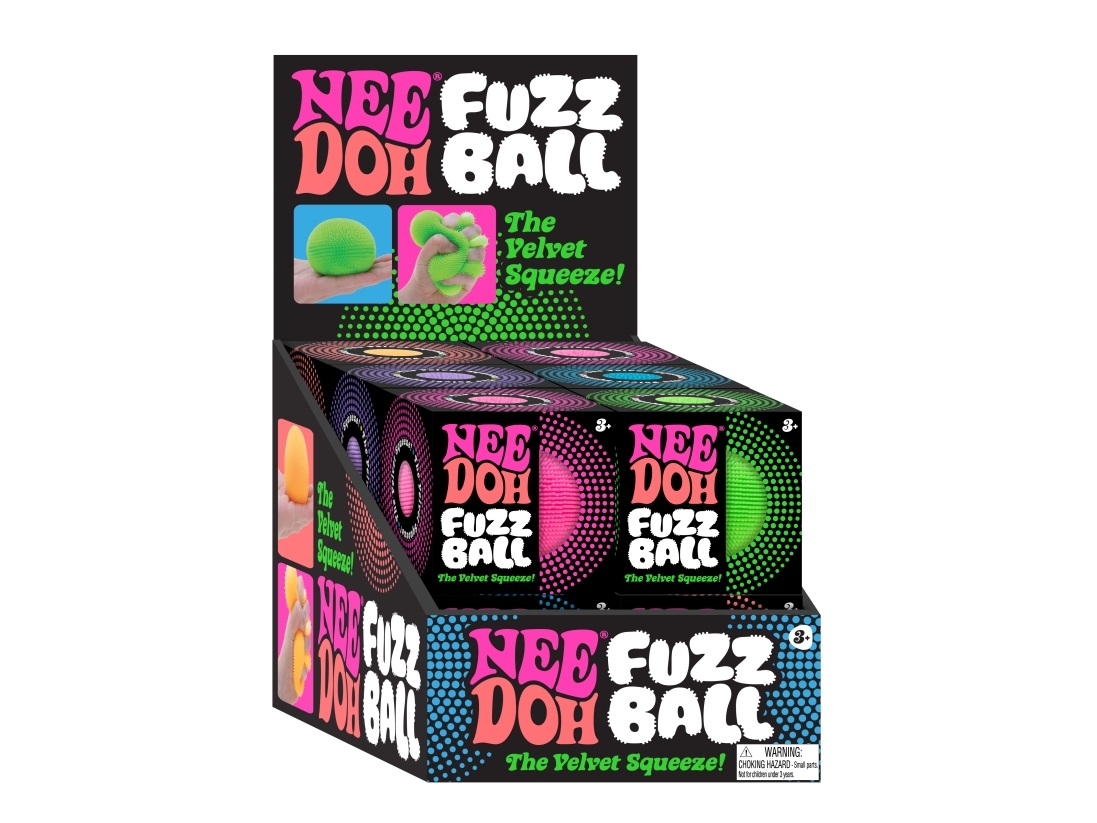 NeeDoh Fuzz Ball Classic 1pk - assorted