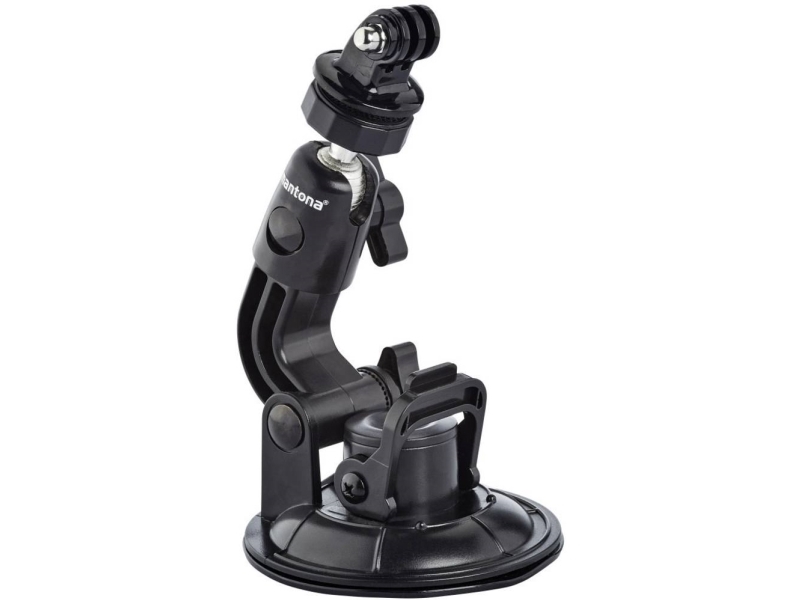 Mantona Suction Cup Holder XL 1/4 inch + GoPro Mount