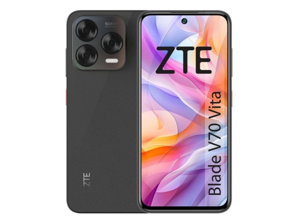 Zte Blade V70 Vita, 17 Cm (6.7"), 8 Gb, 256 Gb, 50 Mp, Android 14, Grå