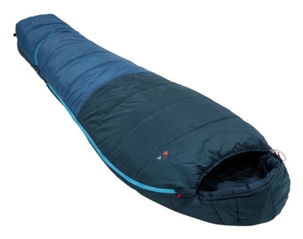 Vaude Kobel Adjust 500 Ii Adult Mummy Sleeping Bag Recycled Polyester Blue