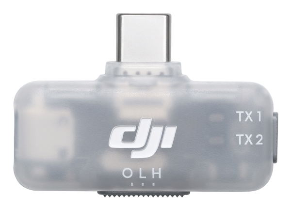 DJI , 2400-2483 MHz, Hvid, GFSK, Mic Mini, Mic 2, Mic 3, -10 - 45 °C, 27,3 mm