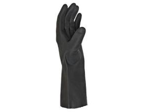 Handske Keep Safe Black Grip Str L Latex/Neopren Sort,10 Pk X 12 Par/Krt