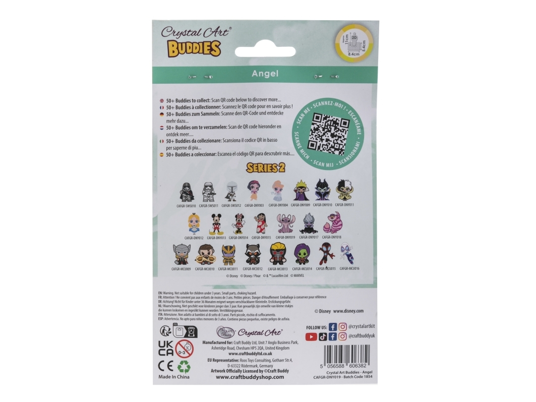 Angel, Crystal Art Buddies