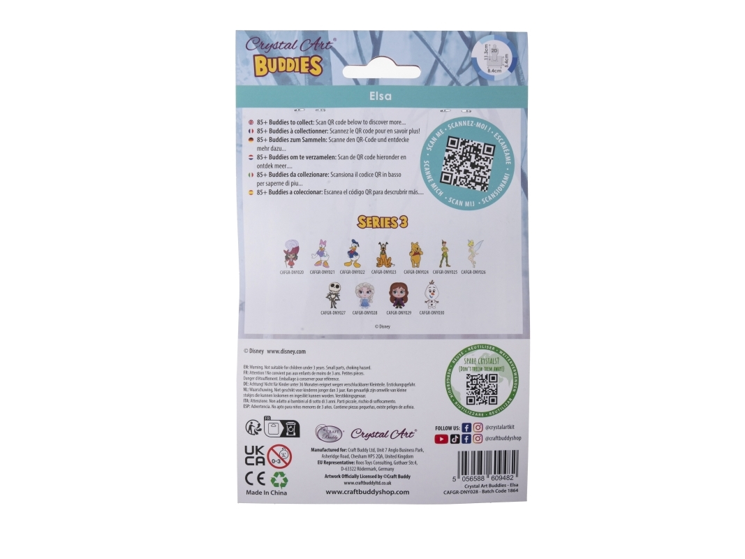 Elsa, Crystal Art Buddies