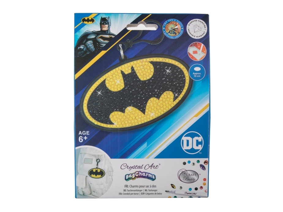 Batman, Crystal Art Bag Charms