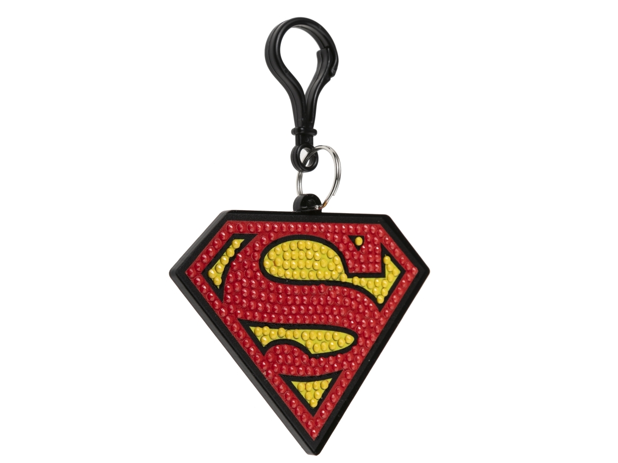 Superman, Crystal Art Bag Charms
