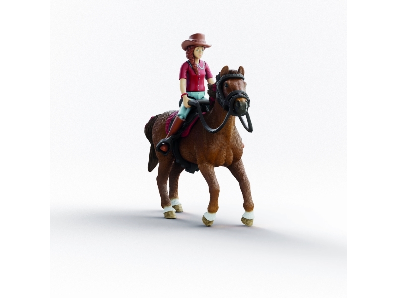 Schleich Horse Club - Hannah & Cayenne - 6 Dele - 42711