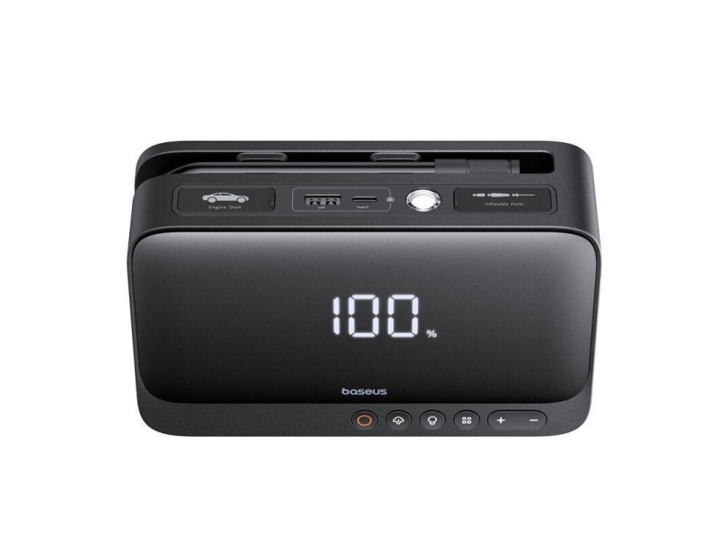 Baseus Powerbank / Baseus Super Energy Autostarthilfe, 600A (Schwarz)