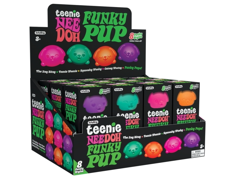 Teenie Funky Pups 3Er-Pack Asst. Cdu