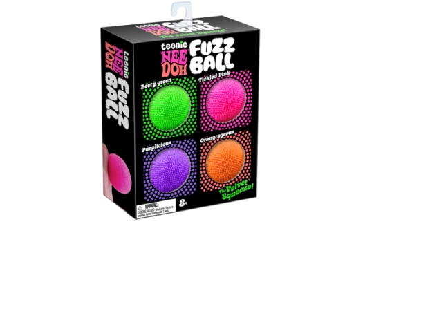 Teenie Fuzz Ball 4 -Pack Cdu