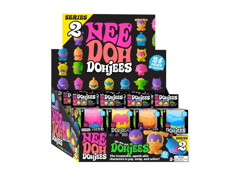 NeeDoh Dohjees Series 2 - assorted