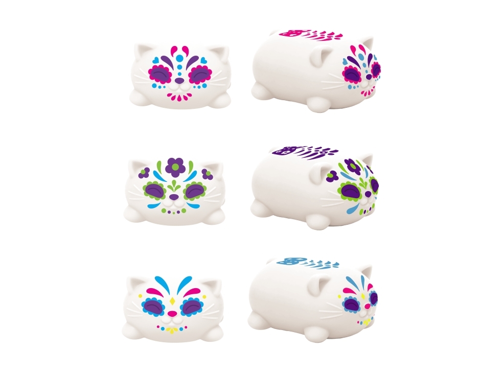 Sugar Skull Cats 3 asst. CDU