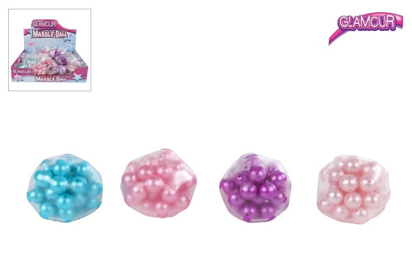 Pocket Money Crackling beads ball 5cm - assorted