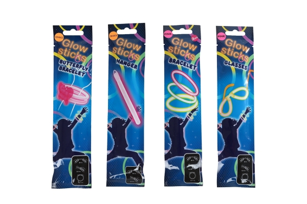 Glow Sticks Accessory 4 asst.