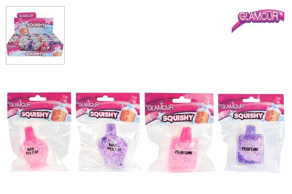 Glamour Squishy Perfume 4 Asst. Cdu
