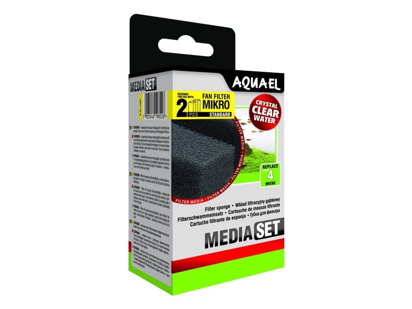 Aquael 113903, Filterkartusche, 2 Stück(E)