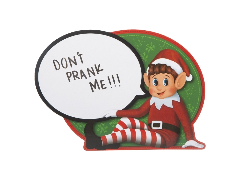 Elves Behavin' Badley Elf Message Board with Marker & Sponge