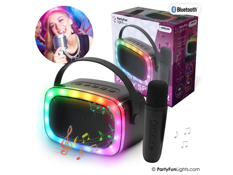 Mini karaokehögtalare med trådlös mikrofon | TV, Ljud & Bild - Musikstudio - PA Teknik | GameStuff