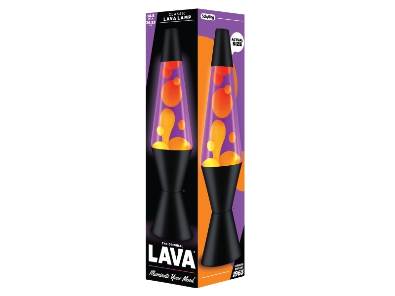 Lavazza - Lava® Lampe - Orange/lila - 37 Cm