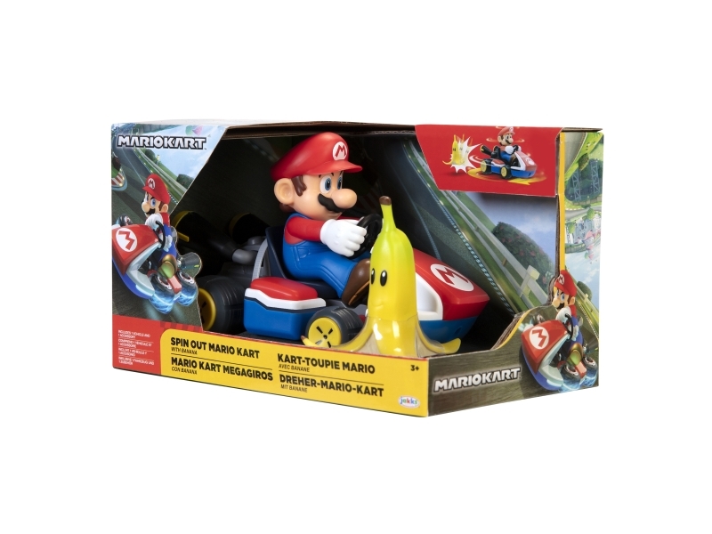 Super Mario 2.5 Inch Spin Out Mario Kart Mario
