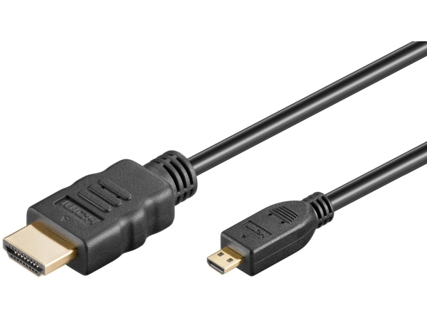 Goobay Ultra-High Speed Hdmi -Kabel Til Micro-Hdmi 8K @ 60 Hz - Kabellængde 1 M