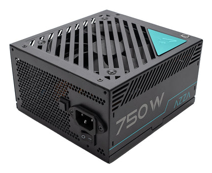 Azza Psaz-750G, 750 W, 100 - 240 V, Überstrom, Überlastung, Überschreitung Der Zulässigen Gesamtspannung, Überspannung,..., 20+4 Pin Atx, Pc, Atx