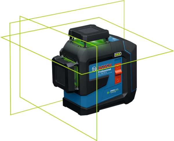 Bosch Gll 80-33 G, 30 M, 0,3 Mm/M, 4°, 80 M, 4 Sek./Side, Horisontal/Vertikal