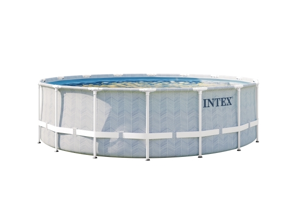 Intex 26746NP, 19156 L, Kehysallas, lapsi & aikuinen, tikkaat, sininen, harmaa