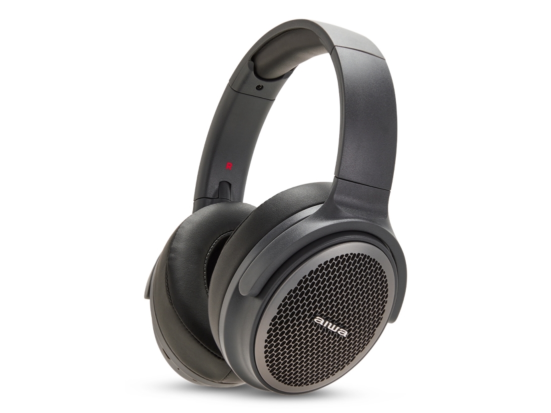 Aiwa Hst-250Bt/Tn, Kabel & Trådløs, Opkald/Musik, 20 - 20000 Hz, 213 G, Headset, Sort