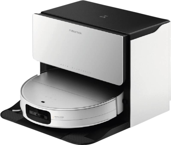 Roborock Saros 10 A&D system, Dammpåse, Vit, Rund, 3 hjul, Rullborste och sidoborste, 4 cm | Vitvaror - Dammsugare - Robotdammsugare | GameStuff