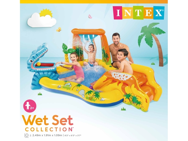 Intex 57444, Uppblåsbar pool, 310 l, 2 År, Vinyl, Multifärg | Trädgården - Pools & Vatten spel - Pools & bassäng | GameStuff