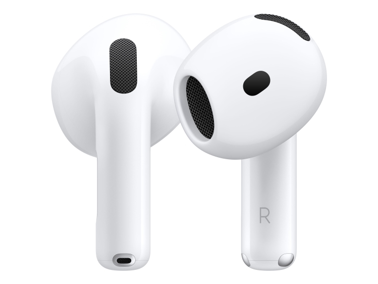 Apple Airpods (4Th Generation) Airpods 4, True Wireless Stereo (Tws), Opkald/Musik/Sport/Hverdag, Headset, Hvid