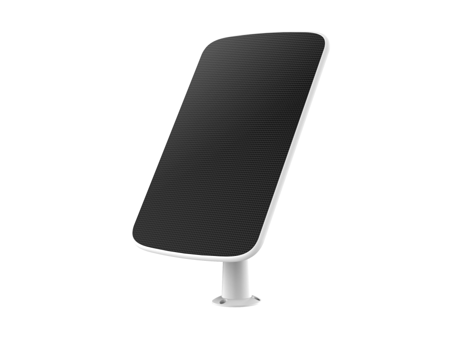EZVIZ Solar Charging Panel E, 6,18 W, 6 V, 1030 mA, Monokristallint kisel, Svart, IP65 | Ventilation & Klimat - Uppvärmning - Solceller | GameStuff
