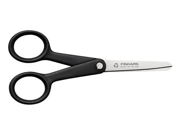 Fiskars 1074542, Vuxen, Rakt snitt, Single, Svart, Rostfritt stål, Rostfritt stål, Universal