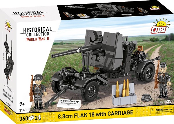 Cobi Blocks 8,8 cm Flak med vogn 357 dele
