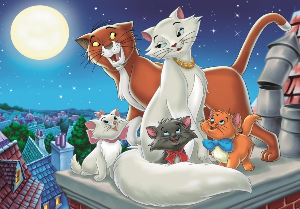 Disney Puslespil - Aristocats - Super Color - Clementoni - 30 Brikker