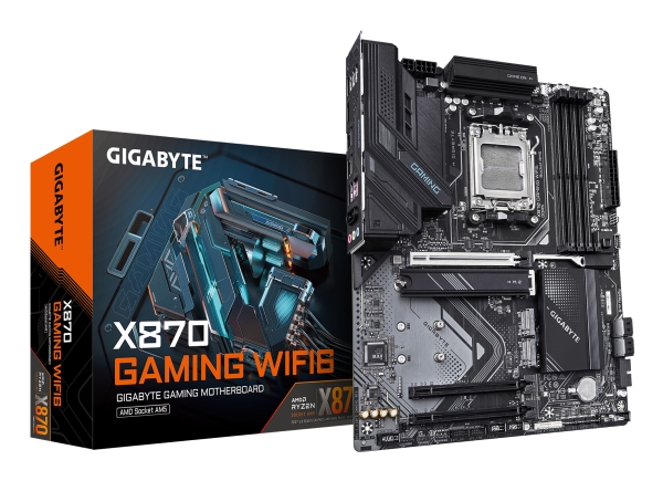 Gigabyte X870 Gaming Wifi6, Amd, Sokkel Am5, Amd Ryzen 7, Sokkel Am5, 256 Gb, Ddr5-Sdram