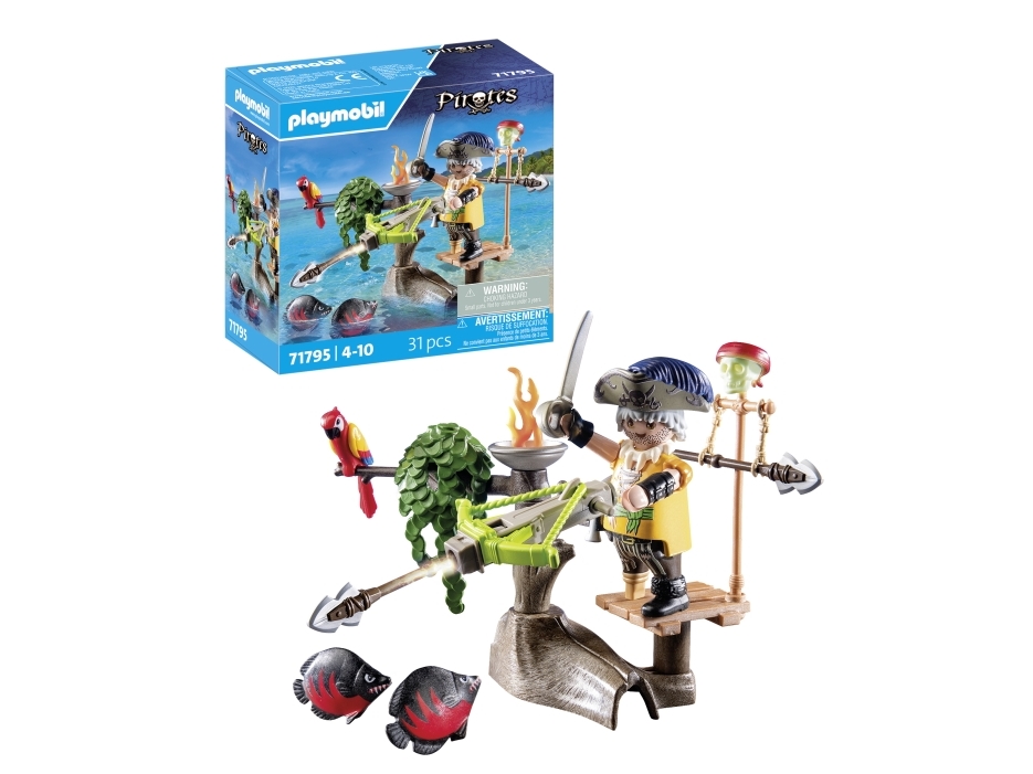 Playmobil Pirates 71795, pirat, 4 år, flerfärgad