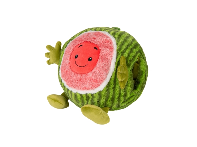 Noxxiez Kæmpe Bamse, Håndvarmer Og Pude - Vandmelon