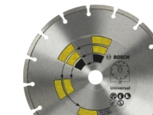 Bosch Accessories 2609256400 Diamantskæreskive Diameter 115 mm Diameter indv. 22.23 mm 1 stk