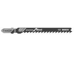 Bosch Accessories 2609256726 Jigsaw Klinge Hcs, T 144 Dp 2 Stk