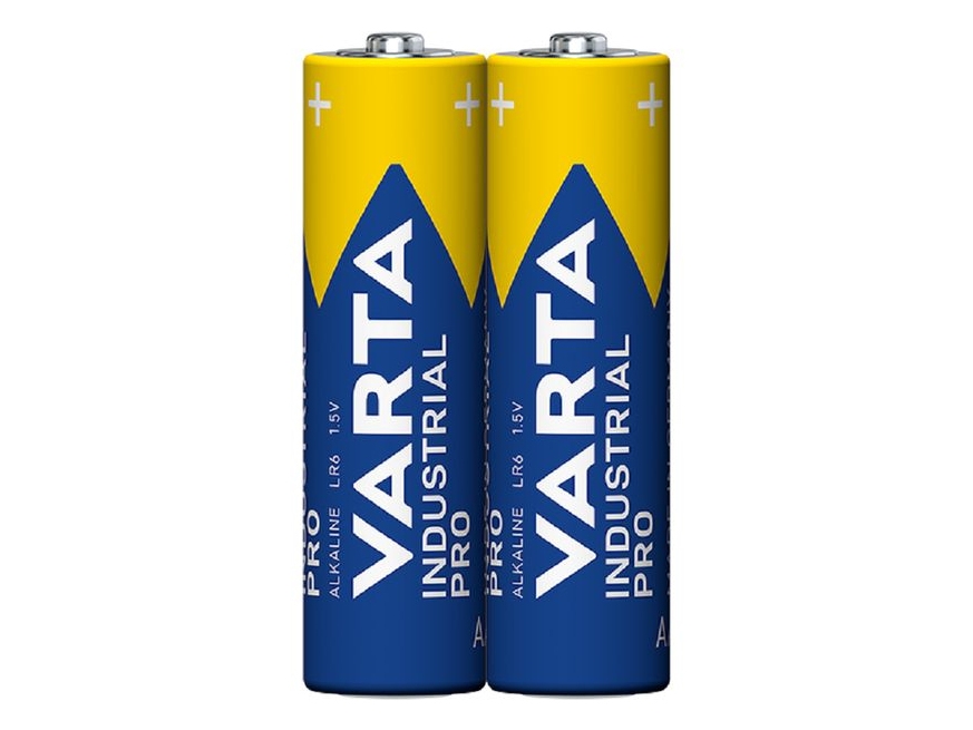 Varta Industrial Pro, Engangsbatteri, AA, Alkaline, 1,5 V, 2 stk