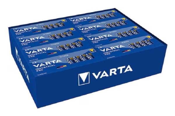 Varta Industrial Pro, Engangsbatteri, AA, Alkaline, 1,5 V, 400 stk