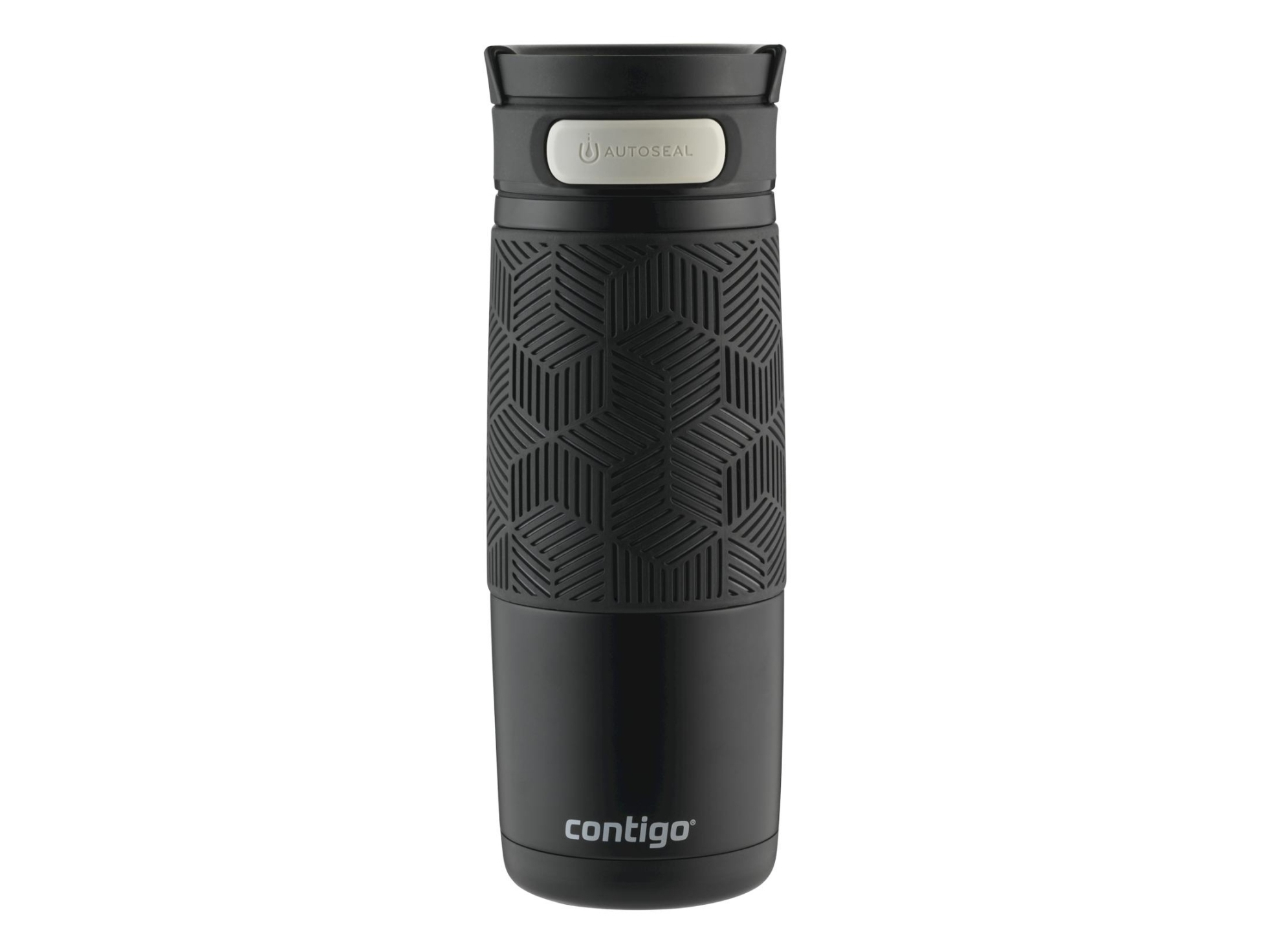 Contigo Thermocrus Transit Matt Svart - 470 ml | Köksutrustning - lunch - termos mugg | GameStuff