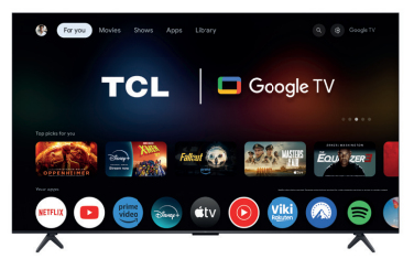 Tcl 55C61k, 139,7 Cm (55"), 3840 X 2160 Pixel, Qd-Mini Led, Smart-Tv, Wlan, Metallisch
